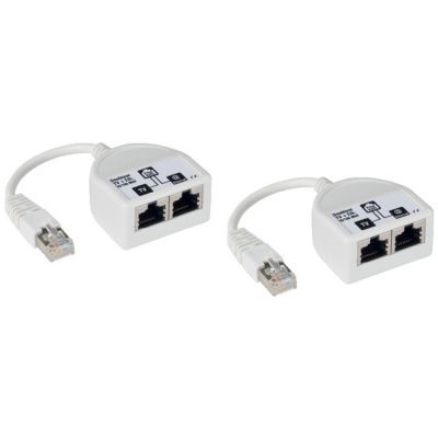 Kit coupleur RJ45 - TV + Ethernet