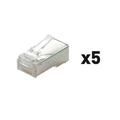 Fiche à sertir RJ45 Erard, lot de 5