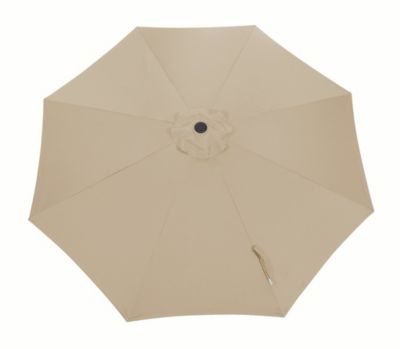 PROLOISIRS Toile Parasol Droit 3508 Polyester 250gr Ecru