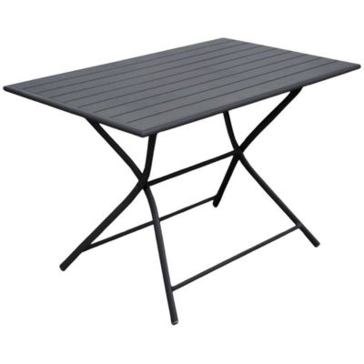 Table de jardin en aluminium 4 personnes Globe