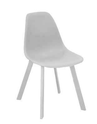 Chaise de jardin Proloisirs Chaise en aluminium - Coloris blanc - Hauteur 83 cm