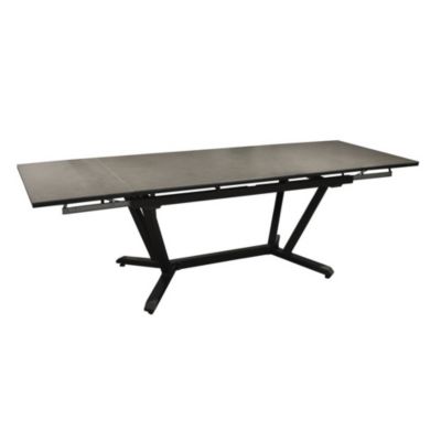 Table de jardin Vita 150200250 cm plateau Kedra® alu ceram kedra alley