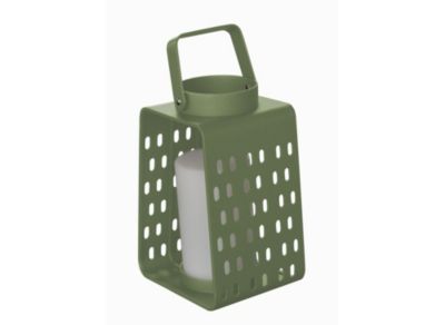 PROLOISIRS Lampe intérieurextérieur GM grand modèle alu amande 19 x 32 x 15 cm