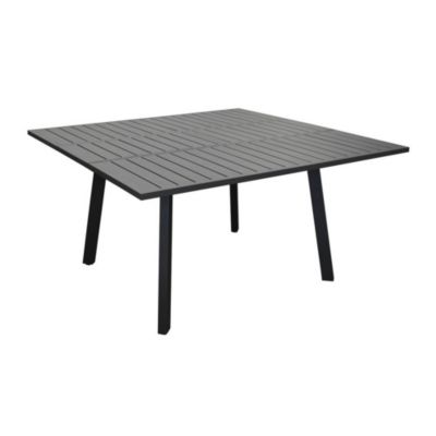Table de jardin extensible 68 personnes Barcelona 100145x145 cm