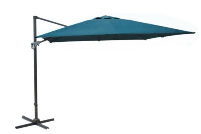 Parasol Deporte 3X48 Nh20 Inclinable Manivelle PROLOISIRS Rectangulaire Aluminium Mât déporté