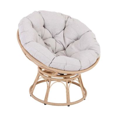 Fauteuil pivotant en résine Love