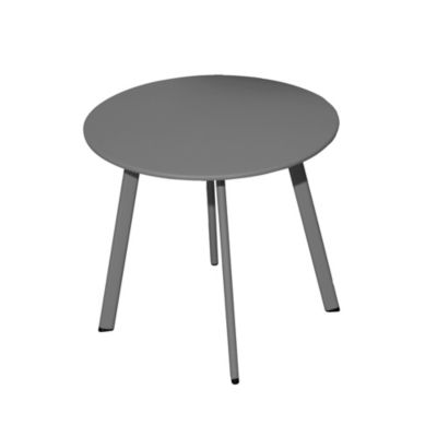 Table basse de jardin Massai gris graphite ?.50 x H.43 cm