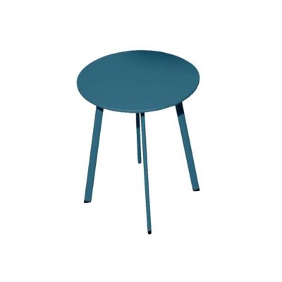 Table basse de jardin en acier Massai 50 cm