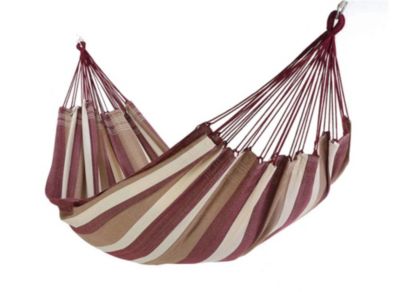 PROLOISIRS Toile hamac simple 100% coton grape 200x140 cm