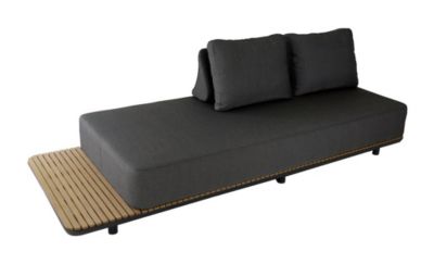 PROLOISIRS Module bas FREEDOM 255x98x43 cm Aluminium et composite look bois