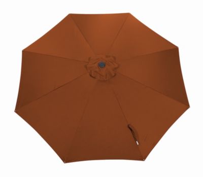 PROLOISIRS Toile Parasol Droit 300 par 8 Polyester 200gr SD Sienne