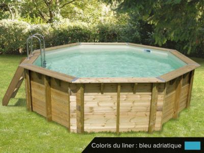 Piscine bois Océa 4 30 x 1 20 Liner Ubbink - vue 2