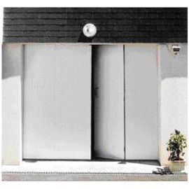 Porte De Garage 4 Vantaux Pvc L240 X H200 Cm En Kit Castorama