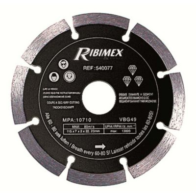 Ribimex Disque diamant béton 125 mm