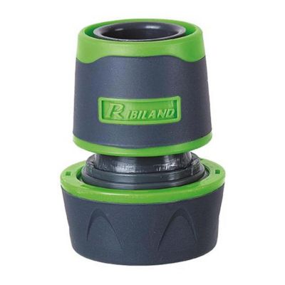 Raccord rapide bi matière tuyau 19mm