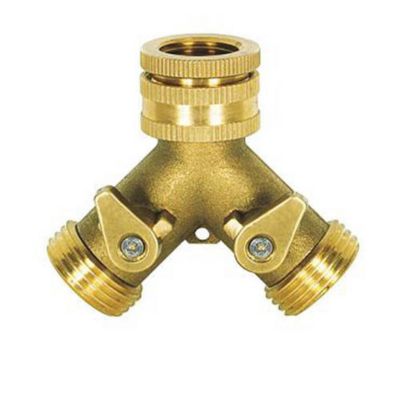 RIBIMEX Nez de robinet double circuits 20/
