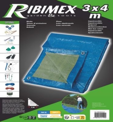Bâche multi-usage 3x4 m 65 g/m2