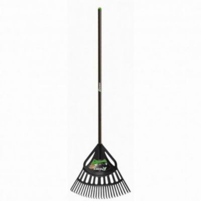 Balai à feuilles 64 cm avec manche fibre 1m30 Ribimex