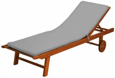 Coussin de bain de soleil Peps beige 185 x 55 cm  ép.50mm