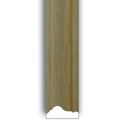 Moulure décorative ayous 21 x 8 mm L.2 m