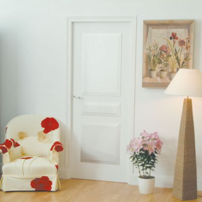 Habillage de porte Panoporte en MDF 3 panneaux