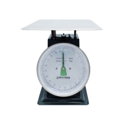 LE Pratique Balance de cuisine mecanique 20 kg inox 100 g Gris - vue 2