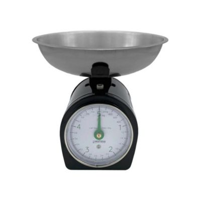 LE Pratique Balance de cuisine mécanique 5 kg bol inox amovible 21 cm Gris - vue 2