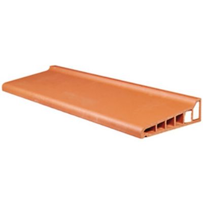 Appui de fenêtre en terre cuite 34,5 x 128 cm orange | Castorama