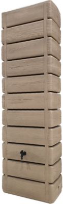 Récupérateur d'eau de pluie 300L Belli coloris beige L.31 x