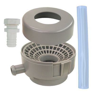 Kit raccord chéneau beige avec filtre