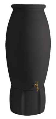 Récupérateur d'eau de pluie 235L Belli coloris anthracite ø60 x H.146 cm