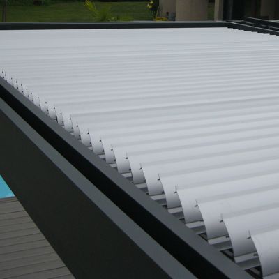 Couverture toit lames alu Inéa