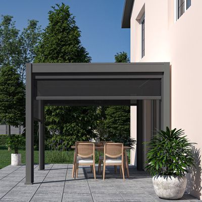 Pergola bioclimatique Ombréa VS autoportante 3x3M