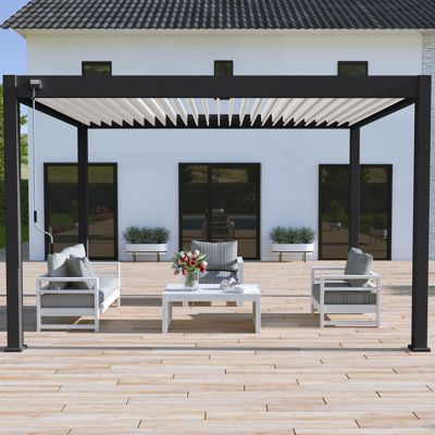 Pergola bioclimatique autoportée collection VS 3x4M et - vue 2