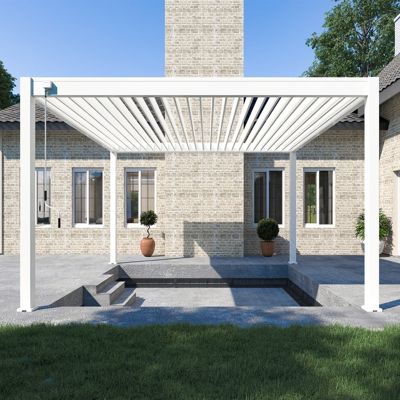 Pergola bioclimatique autoportée collection VS 4x4M - vue 2