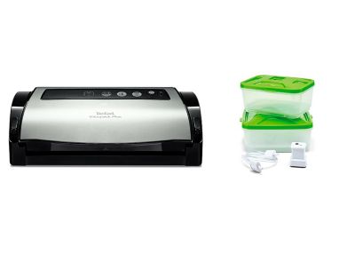 Appareil à emballage sous vide 130w noir/inox avec accessoires Tefal YY3107FB vacupack plus