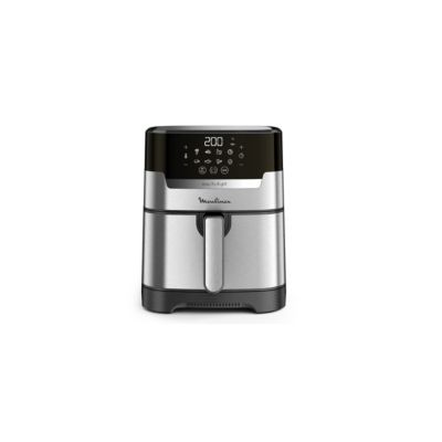 Moulinex Friteuse Sans Huile Yy5138fb Easy Fry Et Grill Digital Avec Couteau Tefal 1400 W Inox Gris - vue 3