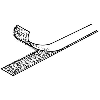 Bande autoaggripante à coudre pour rideau L.1,50 m