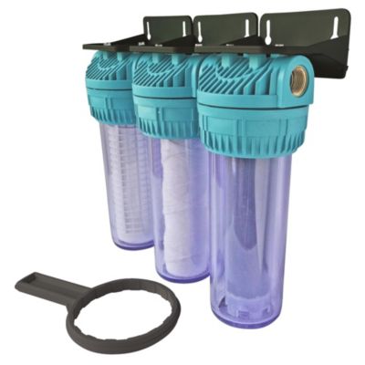 Station complète de traitement de l'eau de pluie Aquarain