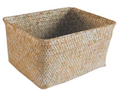 Panier de rangement rectangulaire naturel Panama Equipstore Création