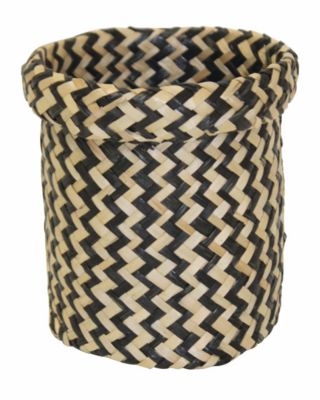 Panier de rangement naturel et noir Equipstore Création