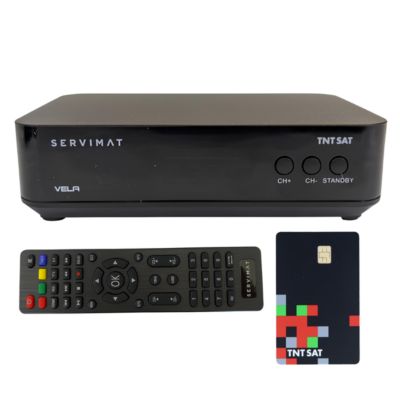 Servimat VELA Décodeur Satellite Astra + Carte TNTSAT - vue 2