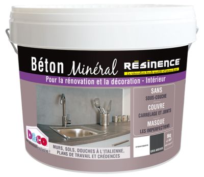 Beton ciré castorama resinence