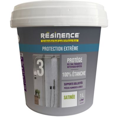 Résine protection extrème zone humide satin 1L Résinence