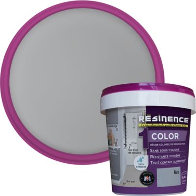 Résine multisupports Résinence Color alu satiné 250ml