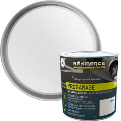 Résine de rénovation sol pro Résinence garage blanc 300ml
