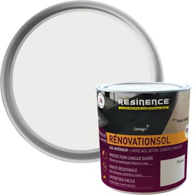 Résine de rénovation sol bi composante époxy Résinence pierre 300ml