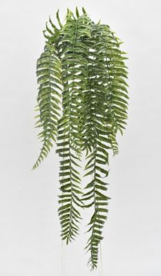 Pot Fougère chute artificielle h.75 cm