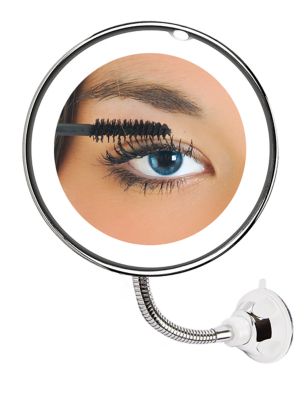 Miroir grossissant x 10 avec bras flexible Best of TV Glam Mirror