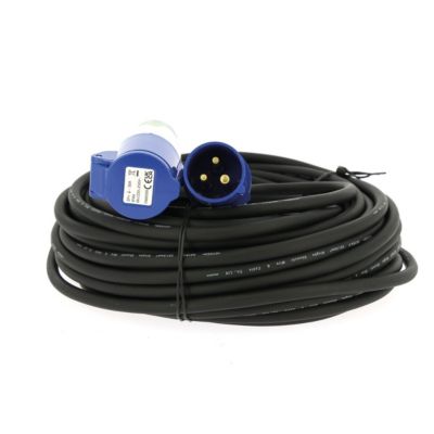Rallonge secteur CEE 17 25m x 1,5 mm2 Camping EZA